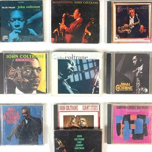 John Coltrane 10 CD Lot Blues Train Blackbird Gentle Giant Favorite Meditations